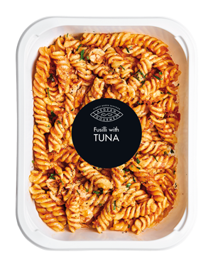 Fusilli with tuna